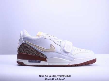 真标Nike Air Jordan Legacy 312 Low耐克乔丹三合一混合版本低帮文化休闲运动篮球鞋 货号:HQ1190-101 尺码:36-45 XM - 点击图像关闭