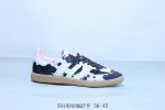 阿迪达斯三叶草Adidas Originals Samba Vegan Og Spd 桑巴舞系列绅士德训足球风百搭低帮休闲运动板鞋 长毛 Jr1256 5910
