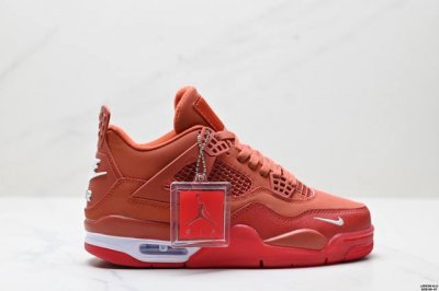 真标Nike Air Jordan 4 Retro 耐克迈克尔 乔丹Aj4代中帮复古休闲运动文化篮球鞋 货号:Hf4340-800 尺码:36-47 Id:Jj