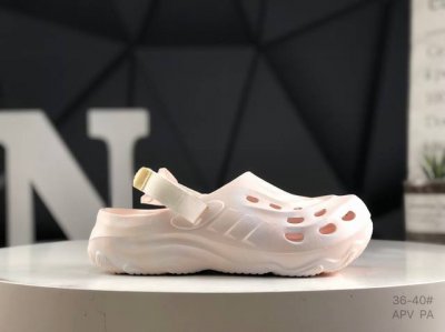 100 真标阿迪达斯Adidas Maxxclog 夏季休闲沙滩拖鞋凉鞋 魔术贴舒适轻便运动防滑潮流洞洞凉鞋 货号：Jh6277 尺码：如图右下角所示 Apv