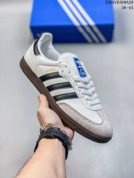真标阿迪达斯三叶草Adidas Originals Samba 桑巴舞系列绅士德训足球风百搭低帮休闲运动板鞋 货号:B75806 尺码:36 36.5 37 3