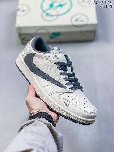 海外爆款限量发售！公司级 Travis Scott X Fragment Design X Jordan Air Jordan 1 Low Og Sp “闪电联