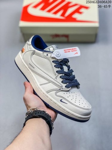 海外爆款限量发售！Travis Scott X Fragment Design X Jordan Air Jordan 1 Low Og Sp “斯图西联名 灰
