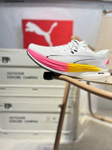 puma彪马Deviate Nitro 3代 新款氮气缓震低帮透气实战水泥地运动篮球鞋 378450 Qw7012049#36-45