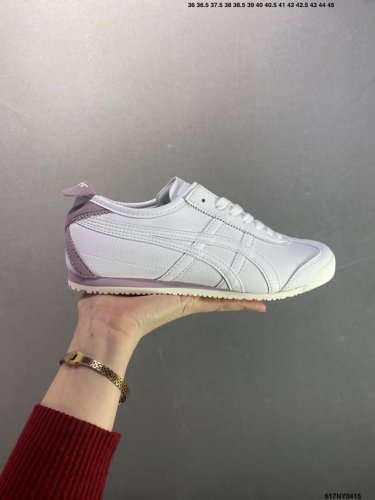 Asics 亚瑟士 男女鞋真标半码制 日产经典老牌-鬼塚虎 Onitsuka Tiger Mexico 66经典墨西哥系列复古经典百搭板鞋休闲运动鞋慢跑鞋 采用