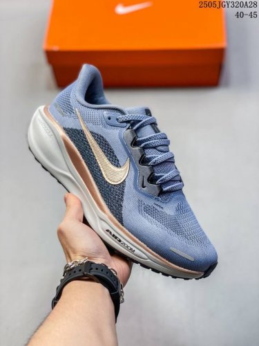 耐克Nike Air Zoom pegasus 41登月41代系列透气休闲运动跑步鞋 Fd2722 002 兼顾迅疾外观和稳固脚感 后跟覆面和中足动态支撑巧妙融