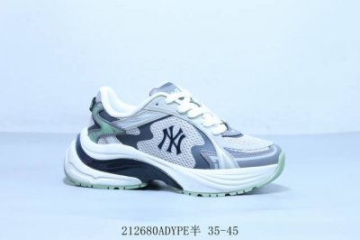New York Yankees X Mlb Chunky Liner Low 学长鞋系列低帮老爹风轻量增高厚底百搭休闲运动板鞋 212680Adype半 35