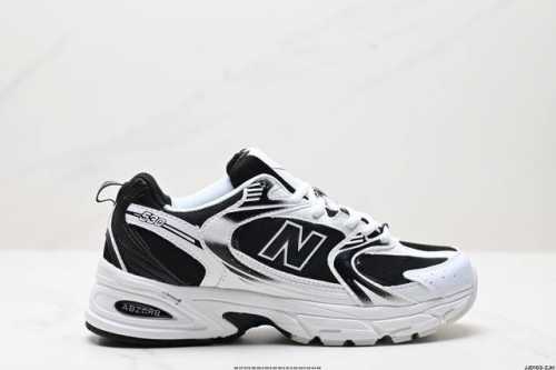 真标New Balance Mr530系列复古老爹风网布跑步休闲运动鞋 #采用优质纤维革+透气网眼布材质材质 货号:Mr530Lg 尺码:36 37 37.5