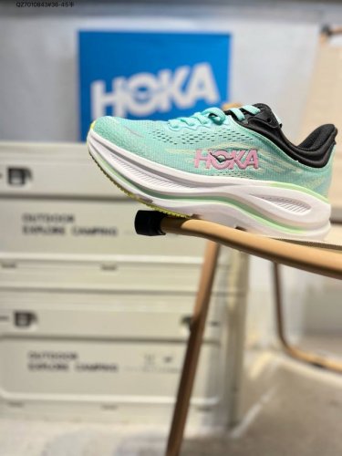 hoka One One Bondi 9 柔软舒适防滑耐磨 低帮 休闲跑步鞋 1162012 Qz7010843#36-45半