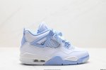 公司级Nike Air Jordan 4 Retro 耐克迈克尔 乔丹Aj4代中帮复古休闲运动文化篮球鞋 原厂材料Tpu超Q弹网格材质 缜密拉帮及中底钢印细节
