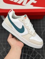 核心私 耐克nike Court Borough Low 2 Gs 空军一号低帮百搭休闲运动板鞋 柔软、弹性十足的缓震性能和出色的中底设计，横跨复古与现代的外型