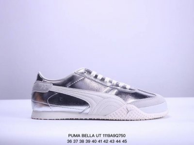Puma Bella Ut 时尚潮流 原楦原纸版开发版型 采用头层簏皮拼接组合环保纤维革鞋面材质 外置轻量耐磨橡胶大底必入最火超高性价比德训鞋！彪马puma M