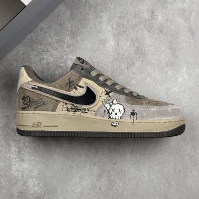 本地 核心私 Nike Air Force 1‘07 Low ”Dark Skull“ 暗黑骷髅 空军一号低帮休闲板鞋 #暗黑骷髅常出没于阴森墓地、废弃城堡和黑