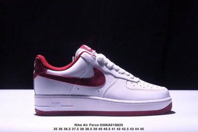 130 Nike Air Force 1 Low 耐克空军一号低帮板鞋 牛皮材质 真标带半码 Size:36-45码 Xm0306Q625
