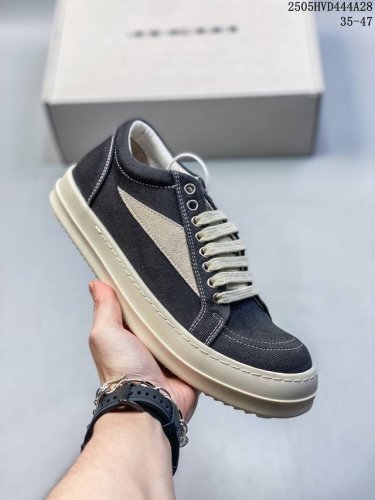 rick Owens Drkshdw 瑞克 欧文斯时尚运动板鞋 原楦开发纸版版型 Zp拆解原版1:1复模裁片纸版 力求做到0错位 这样才能达到和Zp一致的鞋型味