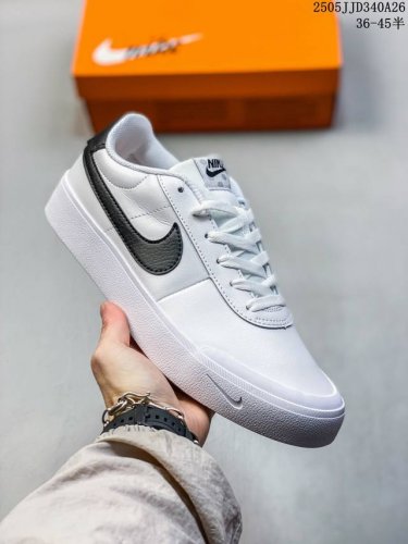 新品 耐克 Nike Court Shot 男女子运动鞋春季透气轻便经典白昼 潮流 嘻哈 百搭 防滑 低帮 板鞋 Fq8146#拒绝沉闷黑白 质感满满的皮革鞋面