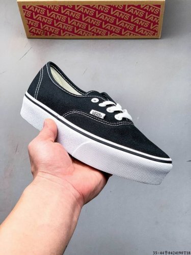 硫化真标！Vans Authentic Era pro安纳海姆低帮厚底休闲帆布鞋 0424190T18
