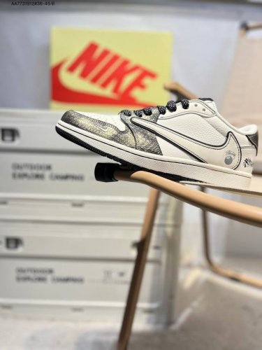 公司级头层皮乔丹Air Jordan 1 Low Aj1低帮系列篮球鞋 官方同步配色 原装级产物 #拒绝公底 立体鞋型 细节完美 高清洁度Xf8698 Aa77