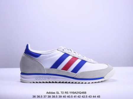 Adidas Originals Sl 72 Rs 超轻便透气复古慢跑鞋 鞋头的设计饱满圆润 鞋面是翻毛皮和尼龙材质结合 上脚舒适柔软 橡胶大底非常耐磨防滑 包 - 点击图像关闭