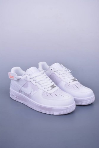 Nike Air Force 1 Low 白粉紫 原楦头原纸板 打造纯正空军版型 专注外贸渠道 全掌内置蜂窝气垫 原盒配件 原厂中底钢印、拉帮完美 官方货号：C