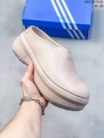 Adidas 阿迪达斯adifom Stan Smith Mule 圆头 厚底穆勒凉鞋bwf43 尺码：36～40 04Ly337A15