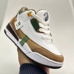 专G版乔3代儿童篮球鞋 SIZE：24-37.5码 高端1:1定制版 经典乔3代篮球鞋 鞋面采用优质头层面料和麂皮拼接，质感超级高级 耐磨防滑橡胶大底，助力日常
