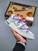 福利清仓 纯原版本 原460版本 0Ff-White X Nike Dunk Low The 50 Ow系列 原厂原档案开发 原盒原标 正确原厂头层皮料 官方厚