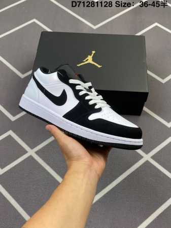 耐克 乔丹Air Jordan 1 Low Aj1 乔1 乔丹1代Aj1 低帮复古文化休闲运动篮球鞋。从1985 年面世的元年款汲取设计灵感，采用简洁大方的经典 - 点击图像关闭