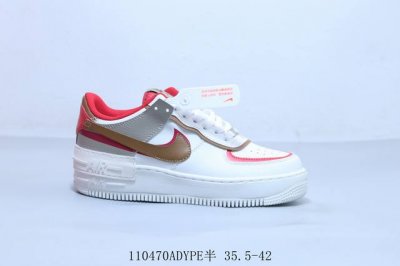 180 耐克 Nike Air Force 1 Af1耐克 低帮 空军一号休闲板鞋 马卡龙 110470Adype半 35.5-42