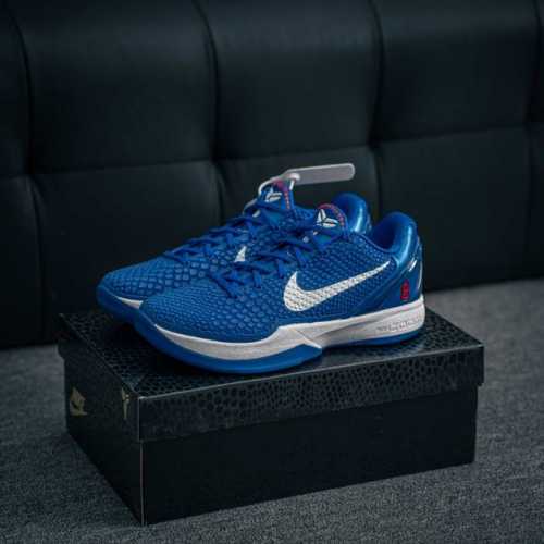 核心私 Nike Kobe Vi protro 6 科比6代 道奇限定 男子实战篮球鞋 #protro复刻版开发货品 全鞋身材料卡色独家定制 Swoosh 蛇鳞