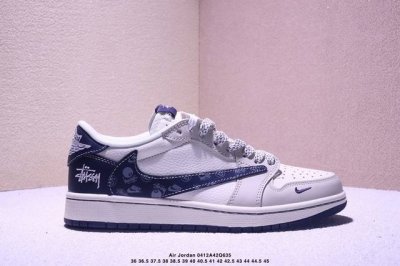 海外爆款限量发售！Travis Scott X Fragment Design X Jordan Air Jordan 1 Low Og Sp “斯图西联名 米