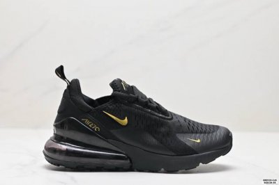 耐克Nike Nike Air Max 270 混合科技 透气后掌半气垫慢跑鞋 兼具非凡优质外观和出色穿着体验！性能出众的一双透气鞋面后置半掌气垫运动鞋 货号: