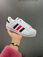 100 adidas Originals Superstar 2 百搭舒适 防滑耐磨 低帮 板鞋 男女同款 白色 贝壳头 adidas Originals Su