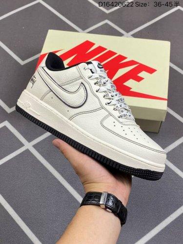 Nike Air Force 1 Low 07 原楦头原纸板 打造纯正低帮空军版型 专注外贸渠道 全掌内置蜂窝气垫 原盒配件 原厂中底钢印、拉帮完美 官方货号: