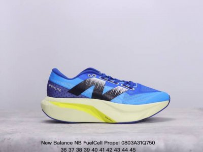 新百伦new Balance Nb Fuelcell Propel 防滑耐磨厚底低帮跑步鞋 new Balance的fresh Foam中底材料 极佳的组成结构