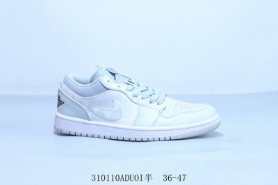 乔丹Air Jordan 1 Low Aj1 乔1低帮复古文化休闲运动篮球鞋 310 Aduoi半 36-47