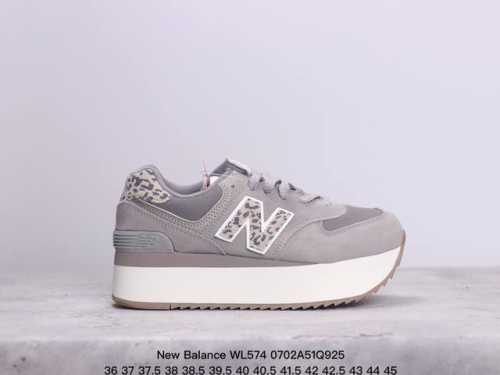 公司级新百伦new Balance Wl574 增高鞋系列 材质细节鞋标处理满满 原版楦型 高弹eva大底 鞋垫 还原正品脚感 完美走线 Encap减震中底 货