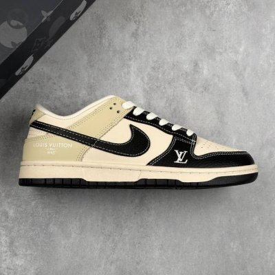 本地 核心私 Nk Sb Dunk Low Lv联名-摩卡米黑周年高端定制 低帮休闲板鞋 #高端定制鞋盒 原装头层材料 独家版型蒸餾加工 大厂纯原品质出货 超高