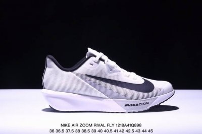 公司级耐克nike Air Zoom Rival Fly 4超弹透气轻量跑步鞋鞋款搭载 Flyknit 材料 出众弹性 易于穿脱 采用react技术 轻盈耐 跑