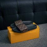 核心私 Louis Vuitton 路易威登 法国奢侈品牌Lv路易威登Louis Vuitton Waterfront Mule Slides Maxi Dam