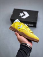 converse Run Star Trainer 系列流星复古运动鞋 复古基础百搭休闲德训运动鞋 A10373C 采用尼龙面料+翻毛 透气复古运动鞋 记忆泡沫
