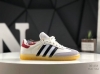 Adidas Samba Og 桑巴舞街头系列德训运动板鞋 采用固色翻毛皮组合牛剖革鞋面材质 外置正确3层组合围条加厚烟胶橡胶大底 货号：Jq5976 尺码：3