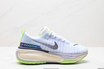 公司级耐克Nike Zoomx Invincible Run Fk3 短跑马拉松系带系列轻量休闲运动慢跑鞋 货号:Fj1046-100 尺码:36 36.5 3