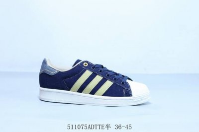 阿迪达斯Adidas Originals Superstar防滑耐磨轻便透气 低帮 贝壳头板鞋 Jh5577 511075Adtte半 36-45