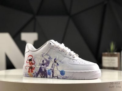 230 Air Force 1 Low’07 空军一号低帮休闲板鞋 定制皮料 原楦原纸板 纯正空军版型 内置全掌气垫 货号：Cw2288-111 尺码：36-4