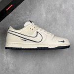 本地 核心私 耐克Nike Sb Dunk Low 扣篮系列 复古低帮休闲运动滑板板鞋 采用脚感柔软舒适Zoomair气垫，有效吸收滑板等极限运动在落地时带来的