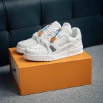 Tyler X Louis Vuitton 路易威登 Lv Trainer 联名款 低帮休闲板鞋 海淘代购同渠道品质 高端零售 外贸充正专供 原版购入开发 Zp