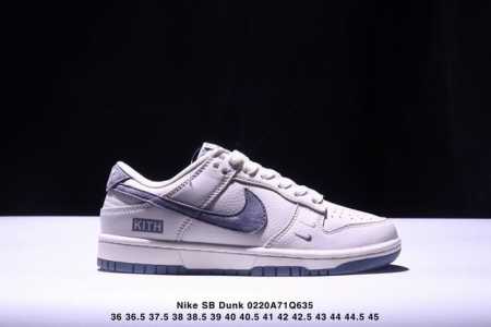 海外爆款限量发售！公司级 Nike Sb Dunk Low“Kith联名 米灰灰勾” 周年高端定制 低帮休闲板鞋 定制鞋盒 大厂纯原品质出货 超高清洁度 皮料切 - 点击图像关闭