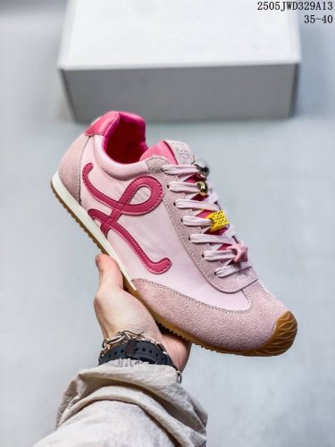 特价福利 罗意威Loewe Ballet Runner Sneakers 芭蕾舞 系列阿甘复古风德训薄底百搭休闲运动鞋 市面最高性价比 实体平台跑量 主打推荐好