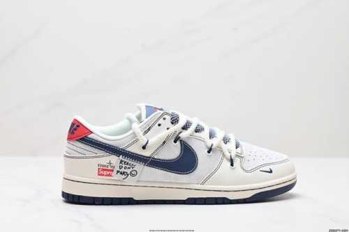 公司级nk Dunk Low Retro “Diy高端定制” 低帮休闲运动板鞋 原装头层材料 用料绝不含糊 独家版型蒸餾加工帶來的是更好的视觉和脚感体验 清洁度